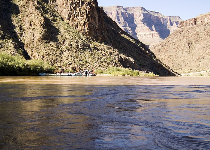 We approach Diamond Creek (MJ)