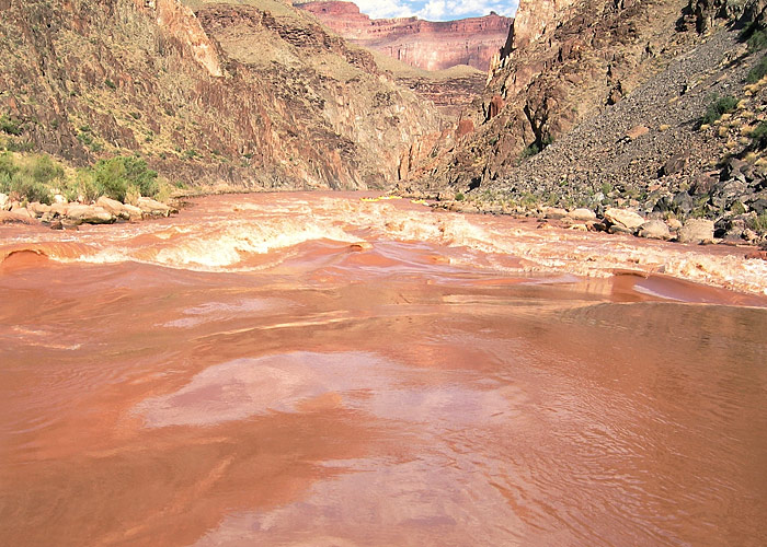 Water flowing (MJ)