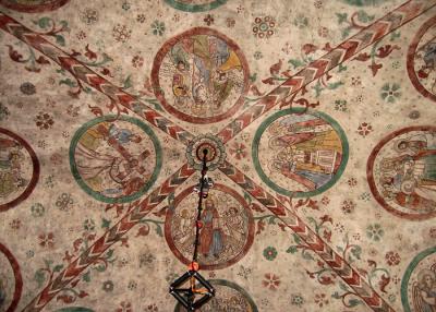 Church ceiling