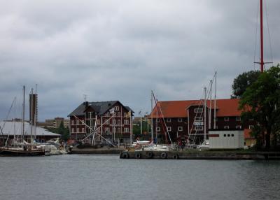 The town