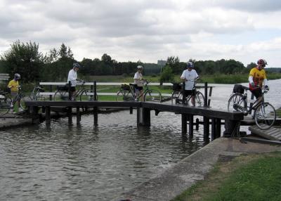 Leaving the canal