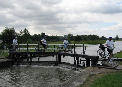Crossing the lock