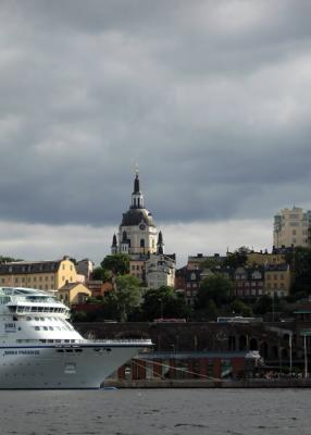 Stockholm from tour boat