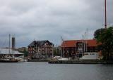 The town