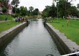 Our new friend leaves the lock