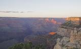 Canyon at sunset