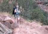 Molly on the trail (MJ)