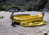 Deflating the boats (MJ)
