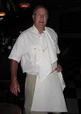 Tony hams it up at dinner (MJ)
