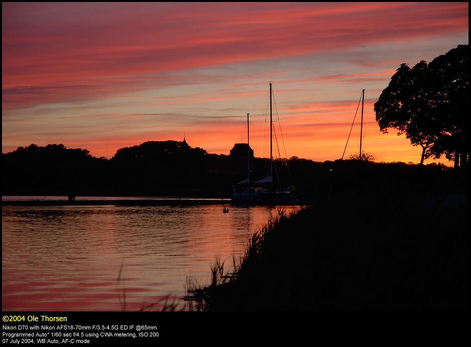 Aalholm Sunset