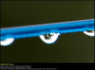 Waterdrop lens