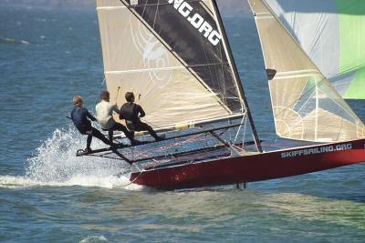 18' Skiff Internationals - SF Bay - 8/30/05