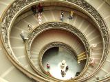 Vatican museum stairwell