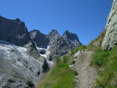 Monte au refuge de la Selle