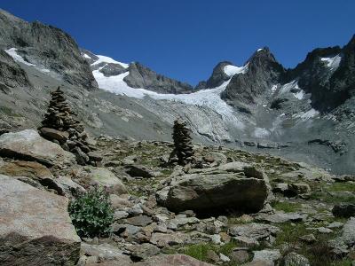 Au dessus du refuge de la Selle