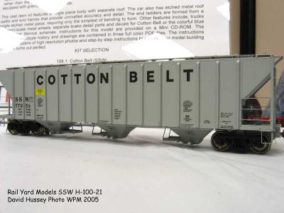 Rail Yard Models SSW H-100-21