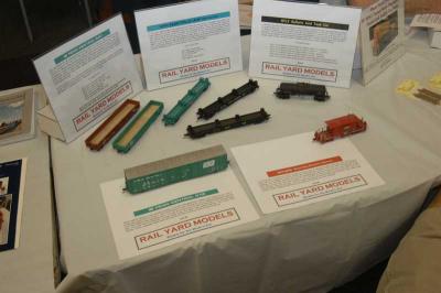 Rail Yard Models Table