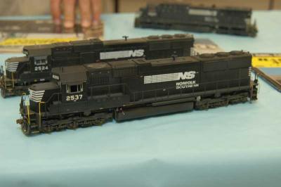 Paul Federiconi's detailed Athearn and Ed Ryan's Scratch SD70