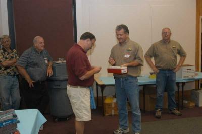 Chet Barkoski winning the Coach Yard Passenger car