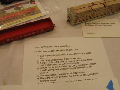 Instructions for Wine Tie Downs by Chuck Derus