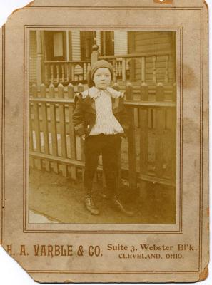 R.T.Hanks, age 6, 1899, Cleveland