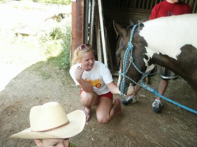 Emily with Tootsie