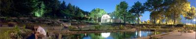The New Sunken GardenNighttime Panorama