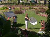 Garden PhotoshootIn Position