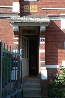 Jeanne and Nicolas's front door