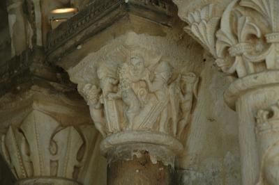 Capital in the chapter house