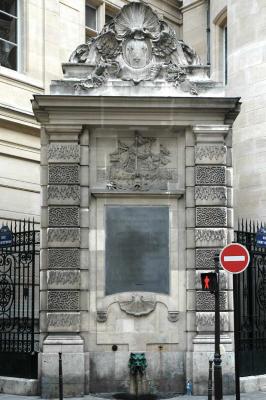 Fountain, rue du Vertbois