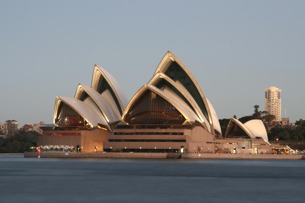 Sydney Opera House at dusk