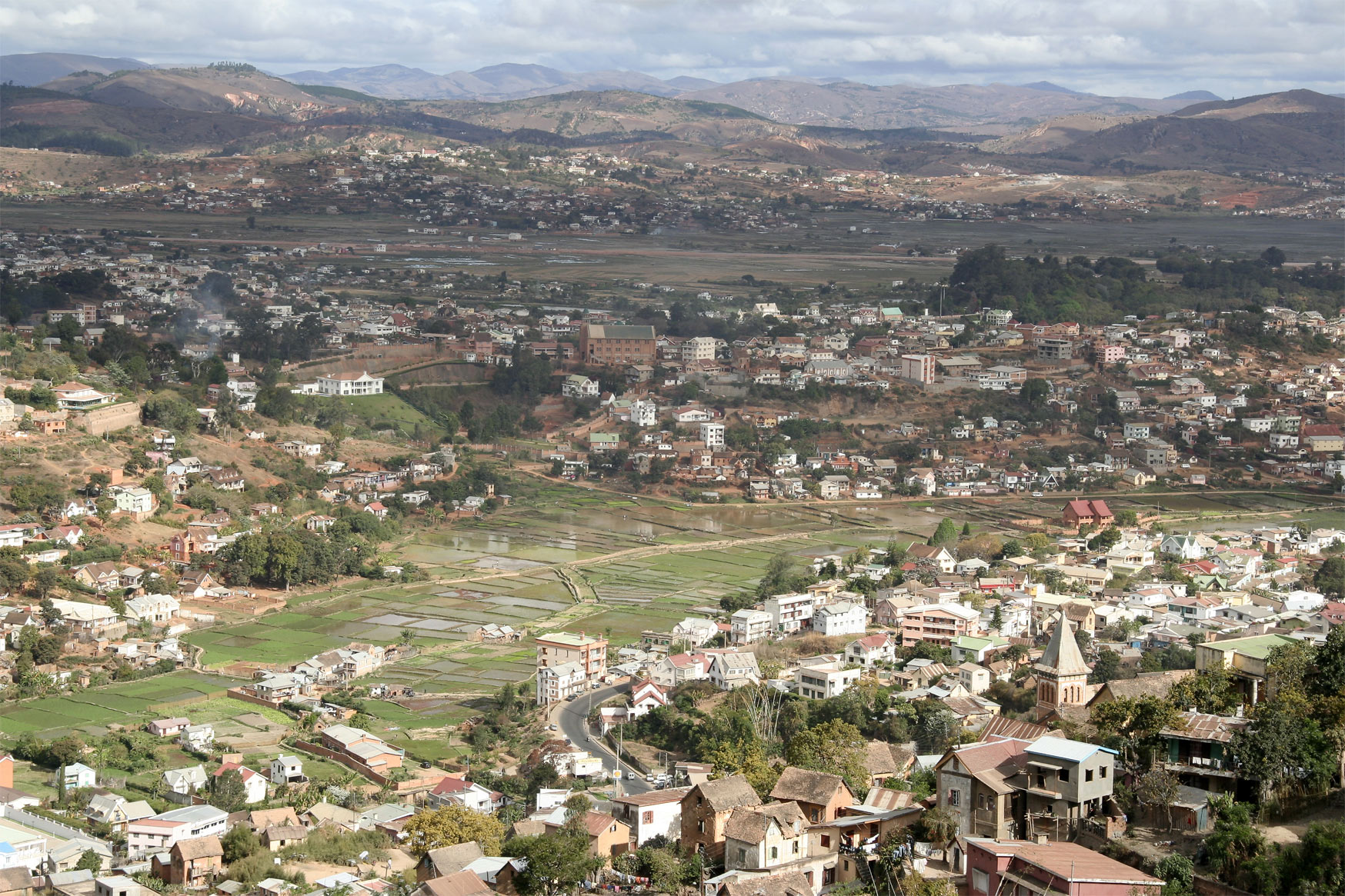 Antananarivo from the Rova