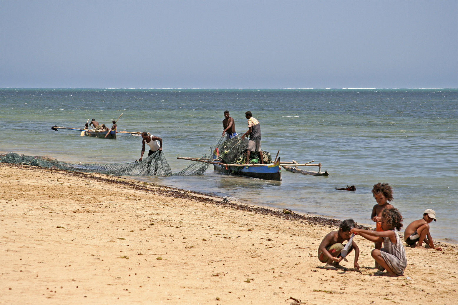 On the beach at Ifaty