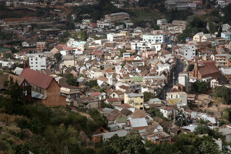 Antananarivo from the Rova