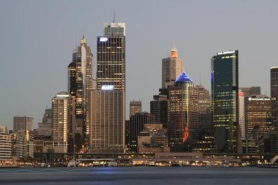 Sydney city lights