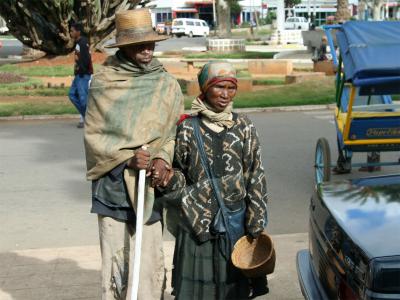 Beggars at Antsirabe