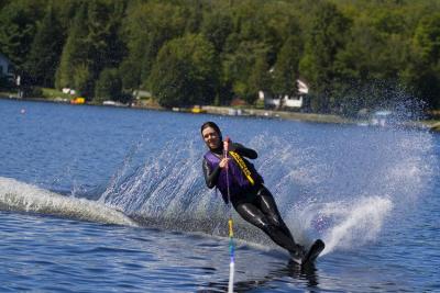 ski-nautique au lac connelly