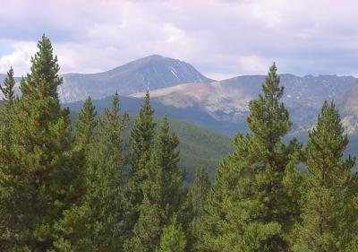 Quandry Peak from Boreas Pass