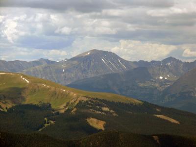 Quandry Peak from Wise Mountain
