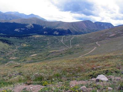 Road up Mt McClelland