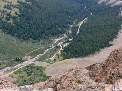 Trailhead and Stephens Gulch