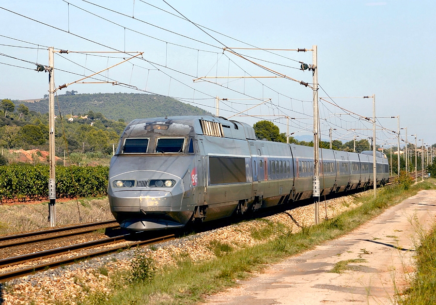 A TGV Rseaux near Les Arcs.