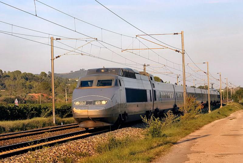 A TGV Sud-Est near Les Arcs