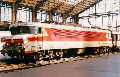 An old picture of mine... CC-6517 at Paris-Austerlitz between 1988 and 1990 (?!)
