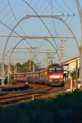 A triple elements of Z2 starting from the small station of La Teste de Buch, a few miles before Arcachon.