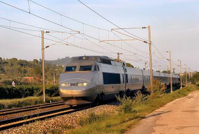 A TGV Sud-Est near Les Arcs