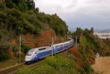 TGV Duplex at Mandelieu-La-Napoule.