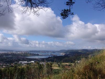 Ermida do Chamorro: view of Ferrol (1)