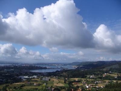 Ermida do Chamorro: view of Ferrol (2)